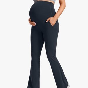 CRZ Yoga Maternity flare leg pants